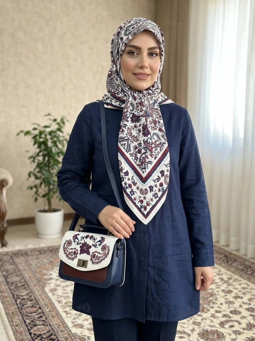 ست کیف و روسری ترنج (B2)