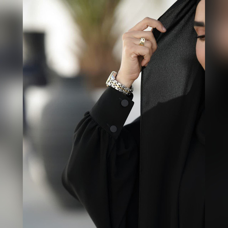 عبا الهه مشکی مدل کیمونو در سه جنس