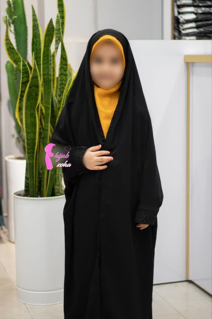 چادر دانشجویی بچگانه جنس ندا
