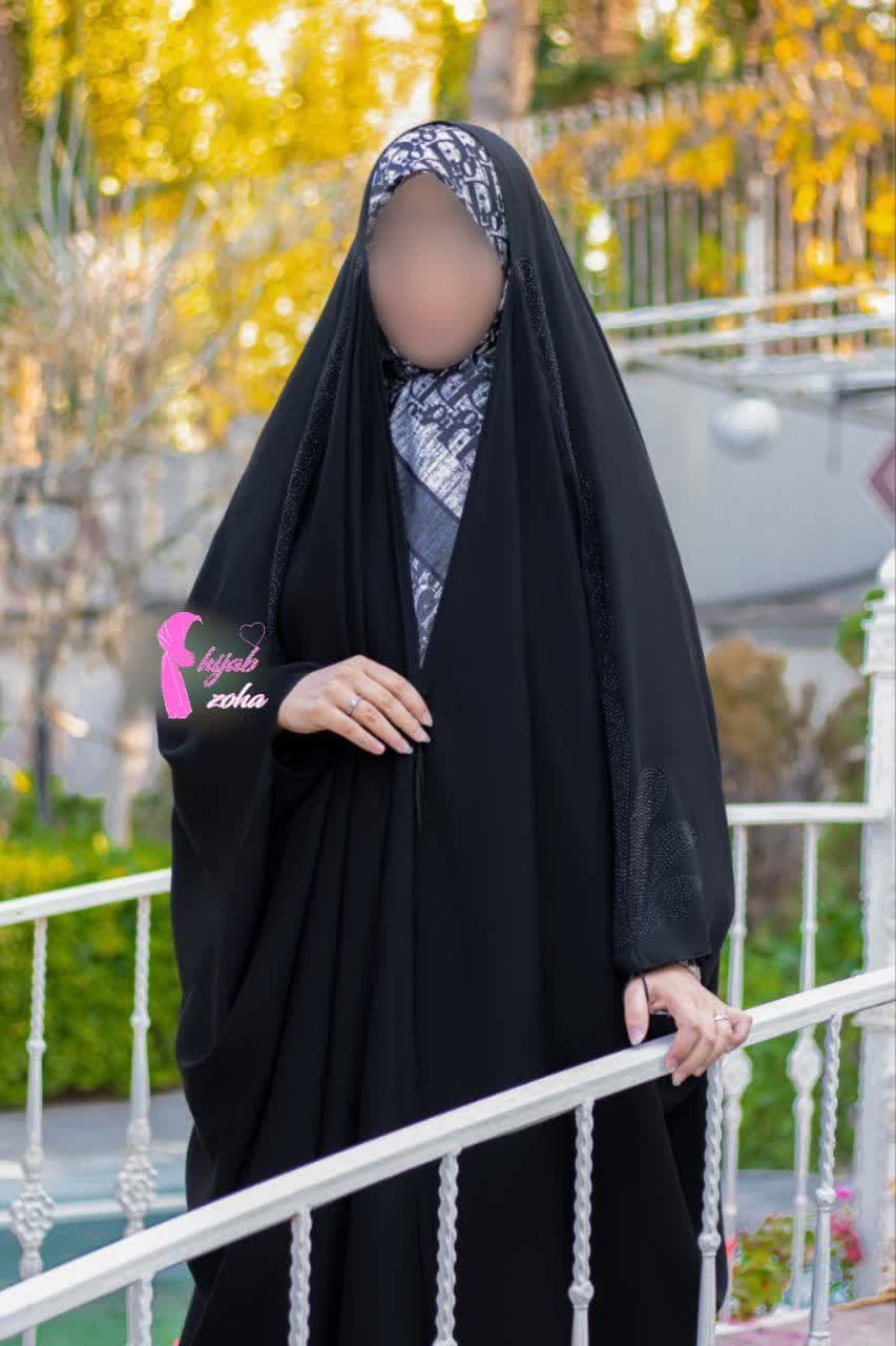 چادر عربی دورنگین