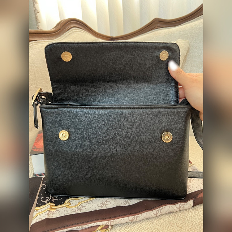 روسری و کیف ست طرح ببری کرم قواره ۱۴۰ (L70)