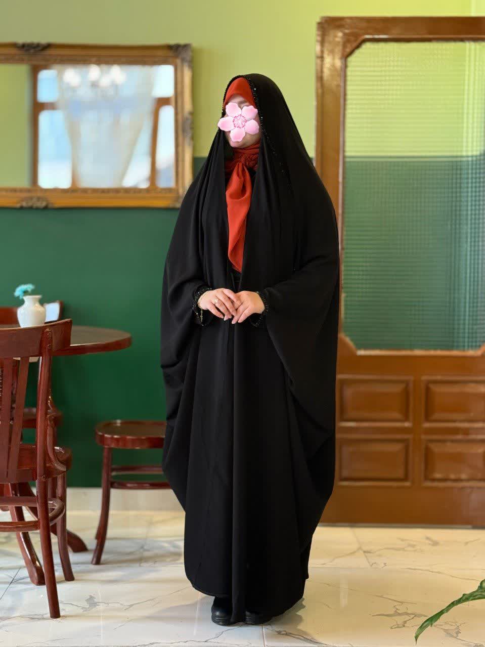 چادر جواهردوزی ماری