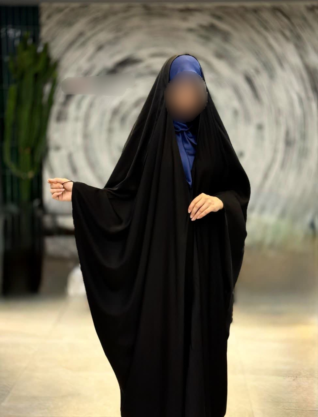 چادرعربی ساده جنس ندا کویتی
