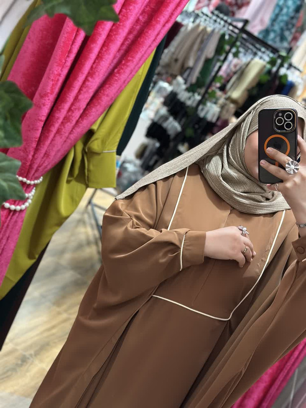 عبا نقره (کرپ الیزه)