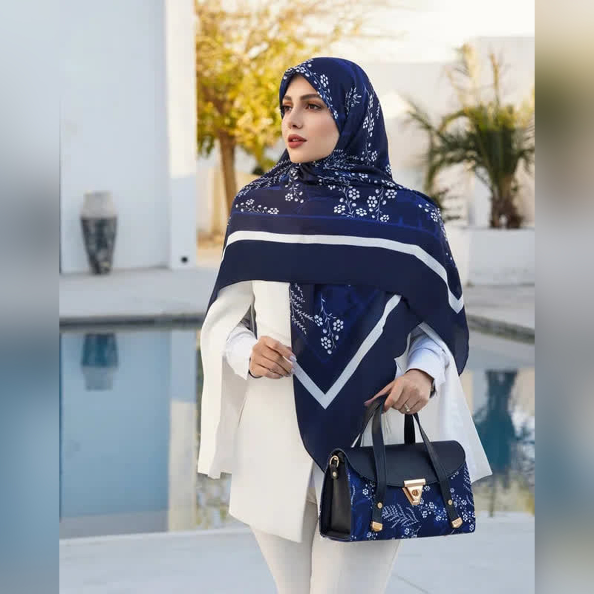 ست کیف و روسری گلاریس (B3)