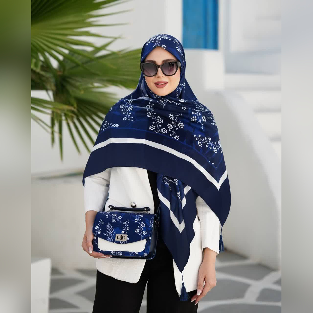 ست کیف و روسری گلاریس (B2)