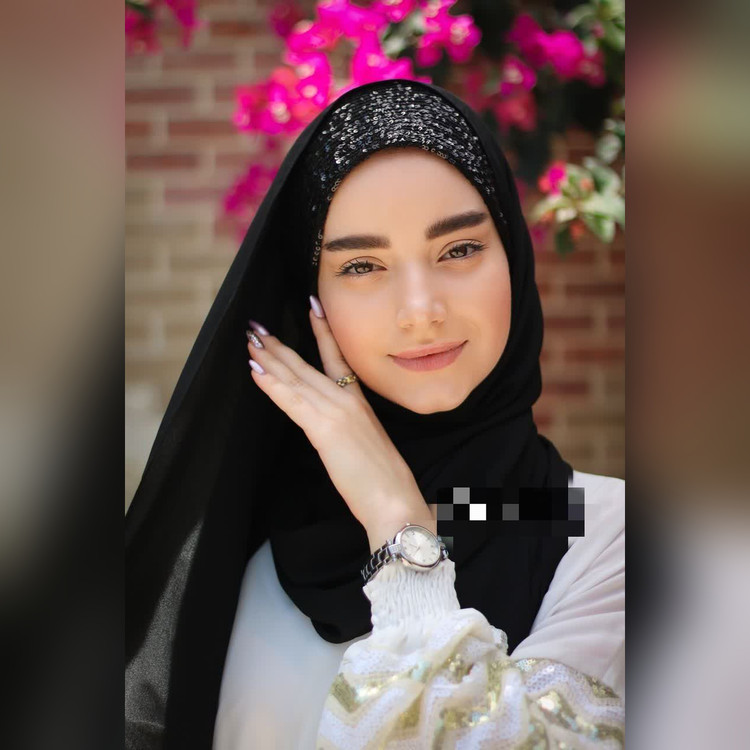هدشال پولکی گرد مشکی