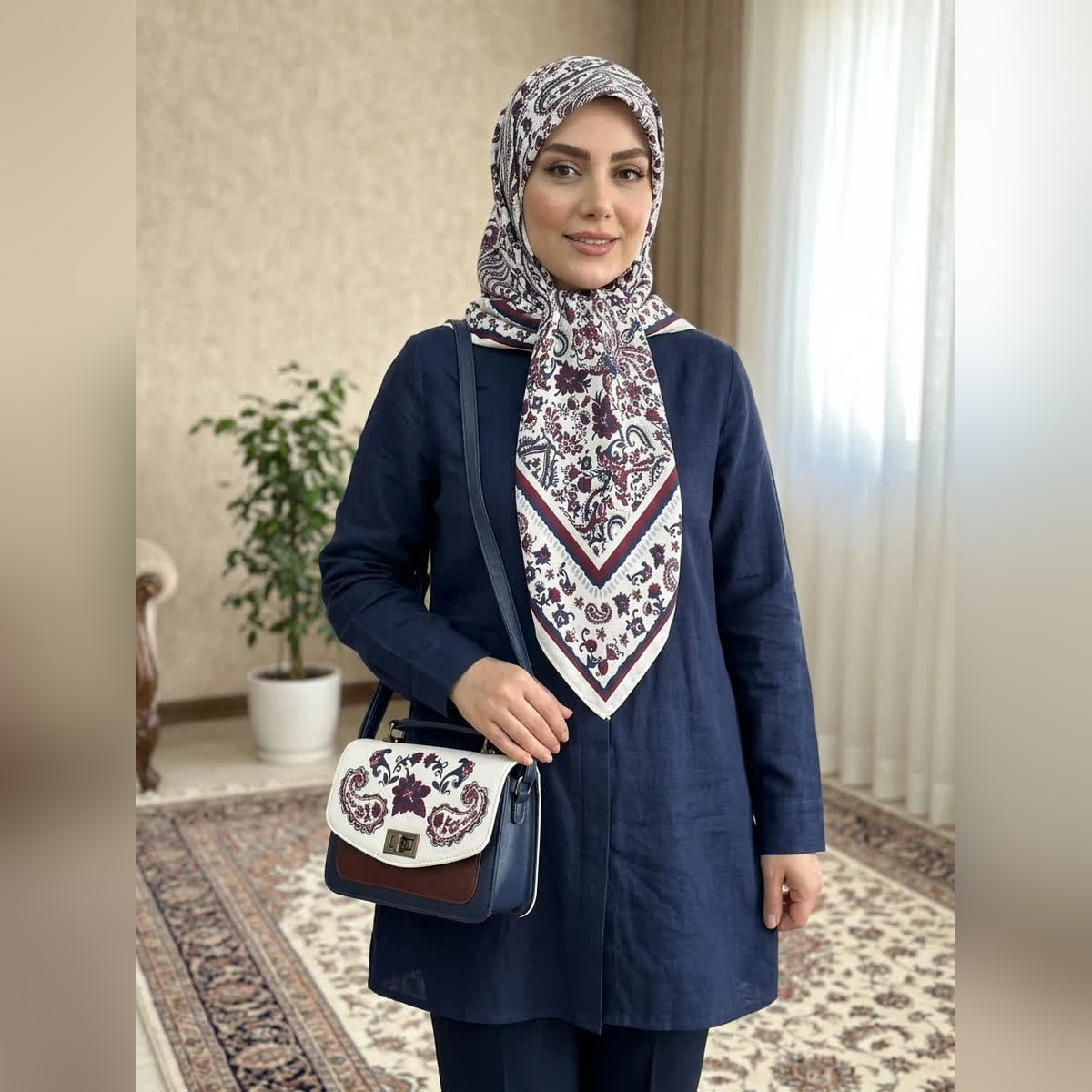 ست کیف و روسری ترنج (B2)