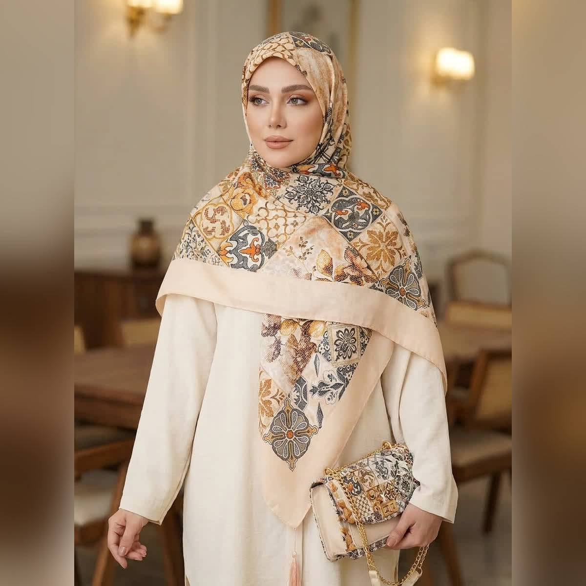 ست کیف و روسری هستیا (B2)