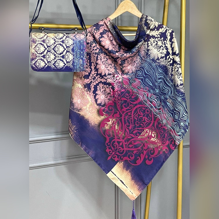 ست کیف و روسری ژاکلین (B2)