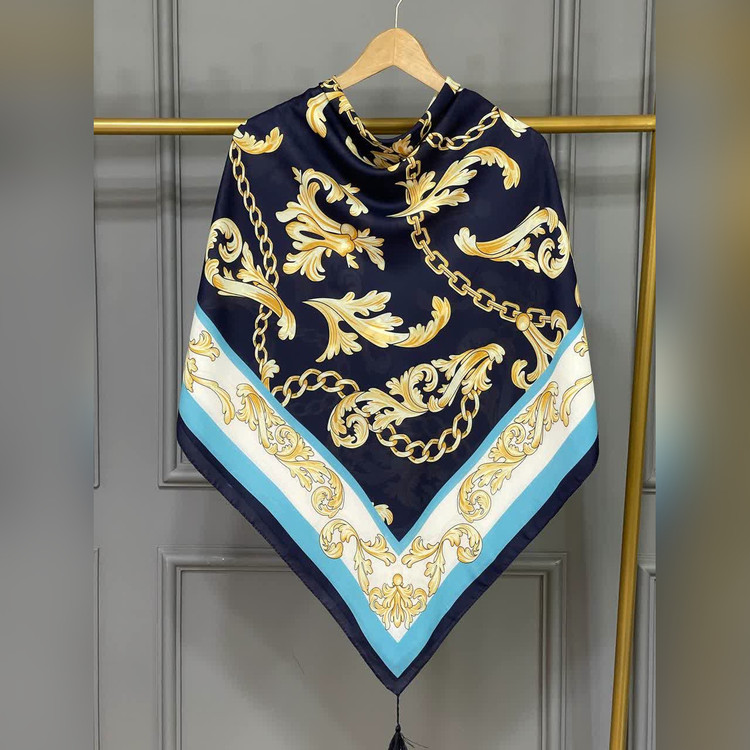 ست کیف و روسری گراند سورمه ای (B2)