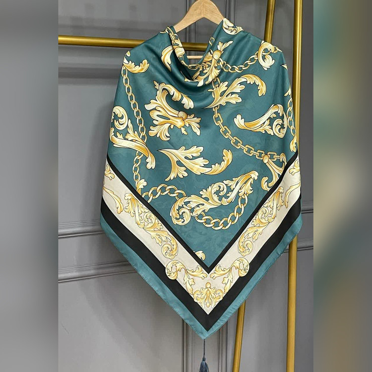 ست کیف و روسری گراند سبز (B2)
