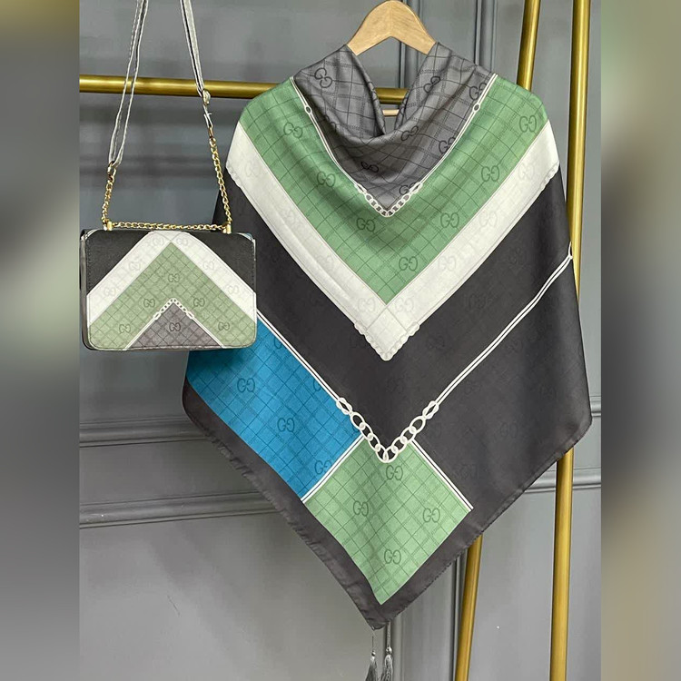 ست کیف و روسری گوچی گلون (B2)