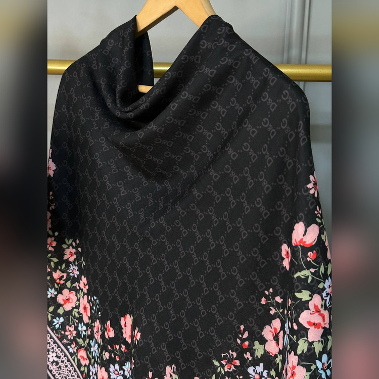 ست کیف و روسری گل دی اند جی (B2)