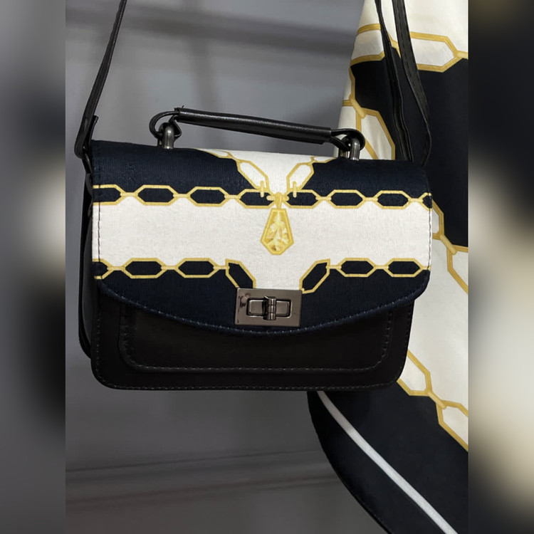 روسری و کیف ست طرح استایل (B2)