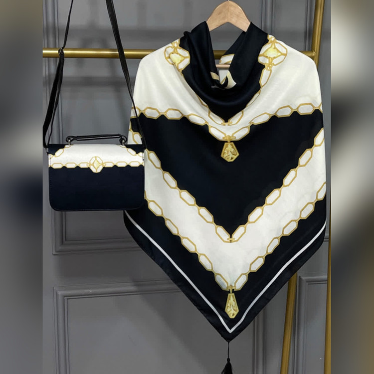 روسری و کیف ست طرح استایل (B2)