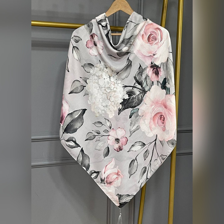 ست کیف و روسری رزا طوسی (B2)