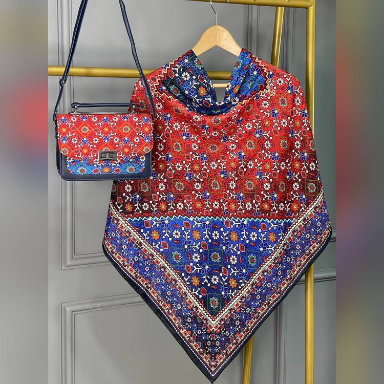 ست کیف و روسری گلیم (B2)