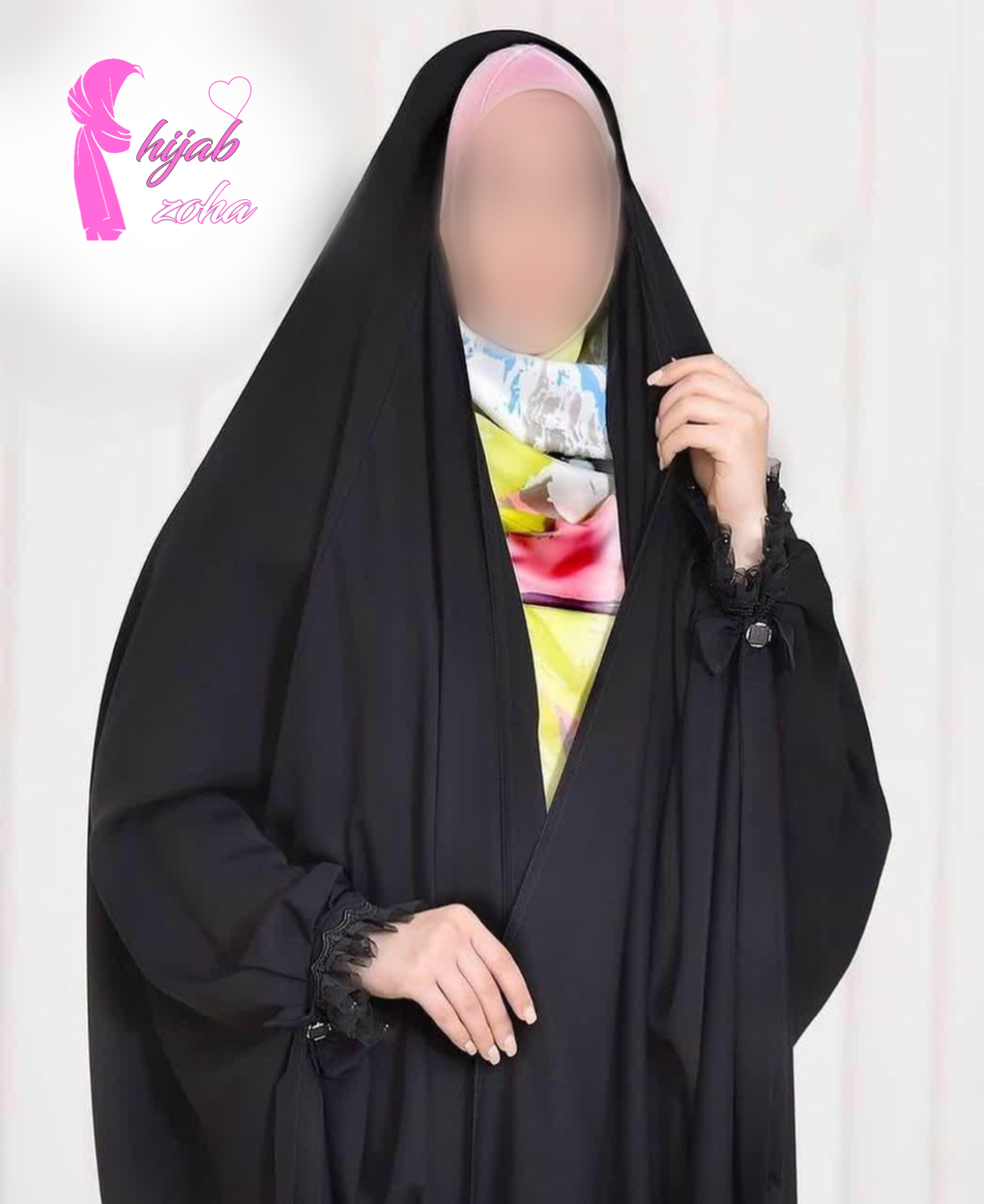 چادر عربی مدل بهار زنانه جنس ندا