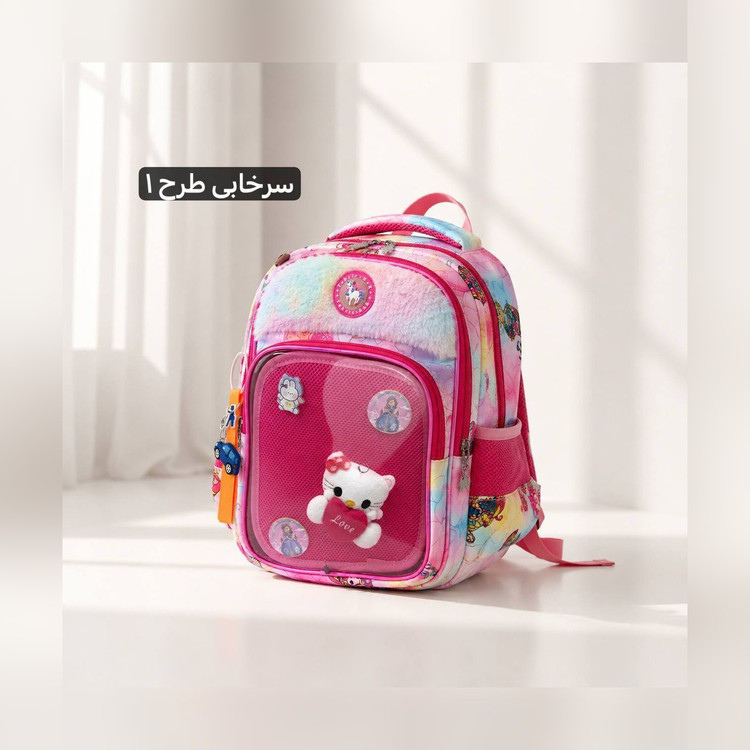 کوله پشتی عکس دار – کد 9408 - نمای 6
