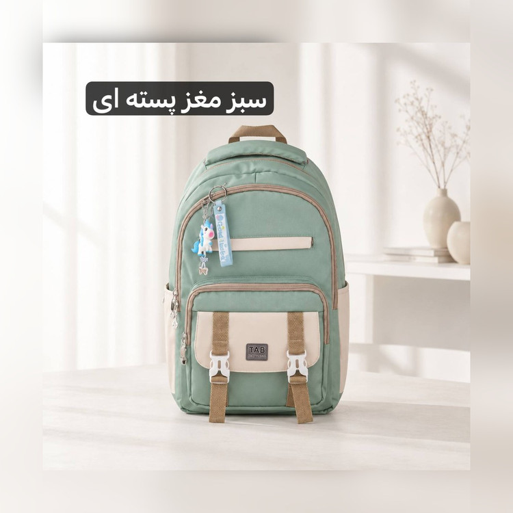 کوله پشتی مدرسه – کد 9398 - نمای 6