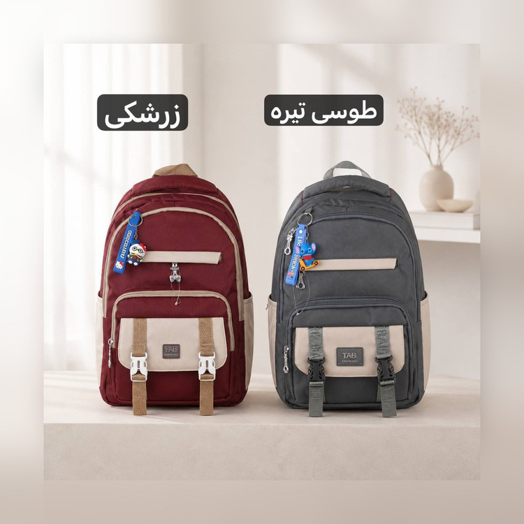 کوله پشتی مدرسه – کد 9398 - نمای 8