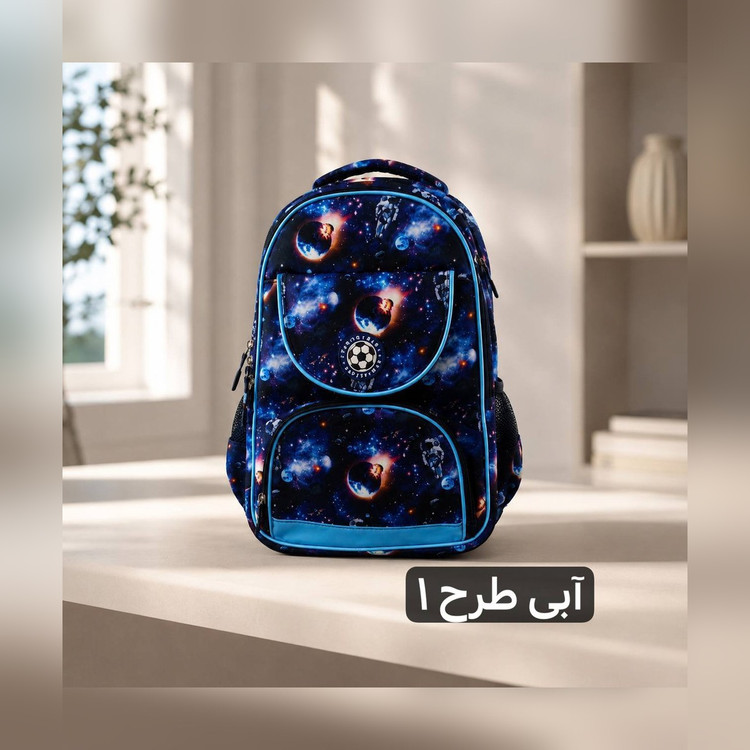 کوله پشتی مدرسه – کد 9402 - نمای 7