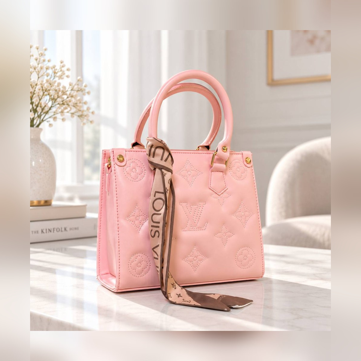 کیف دستی زنانه چرم مصنوعی کد ۵۷۵۷