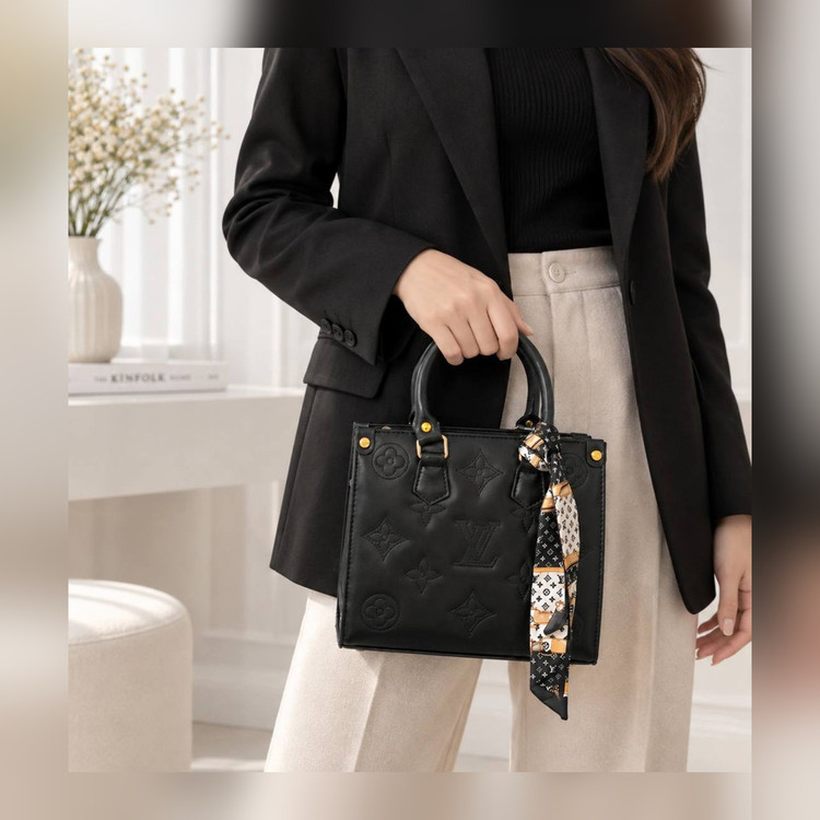 کیف دستی زنانه چرم مصنوعی کد ۵۷۵۷ - نمای 4