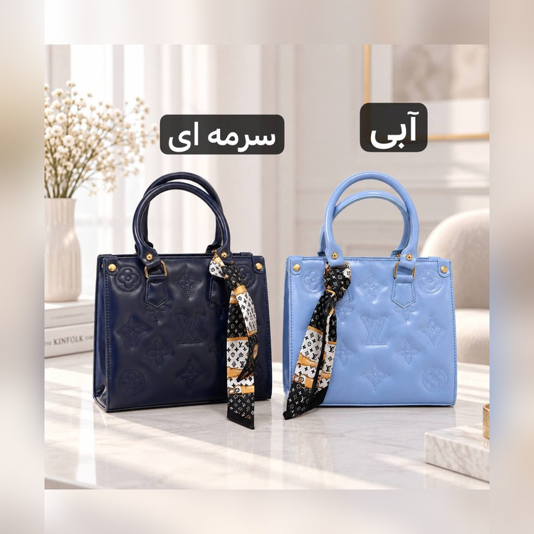 کیف دستی زنانه چرم مصنوعی کد ۵۷۵۷ - نمای 6