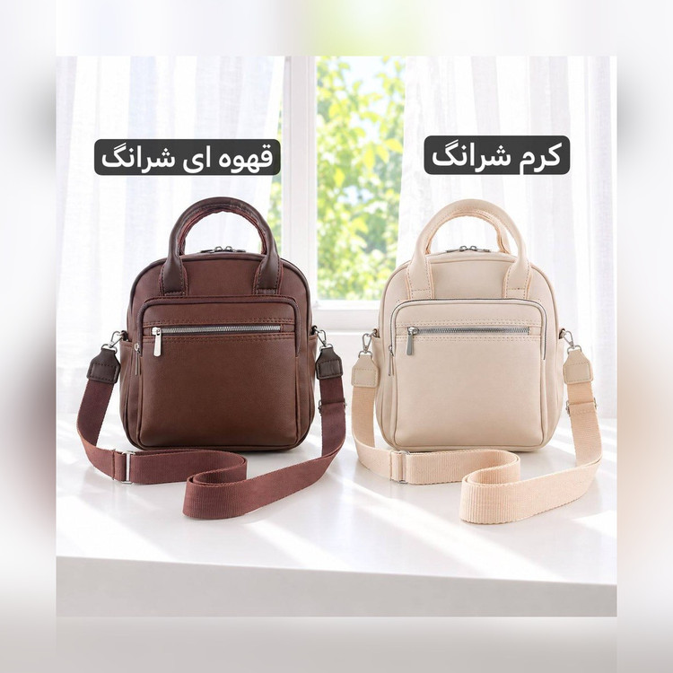 کوله پشتی دخترانه چرم مصنوعی کد ۹۳۹۶