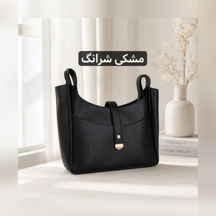 کیف دستی زنانه چرم مصنوعی کد ۵۷۵۵