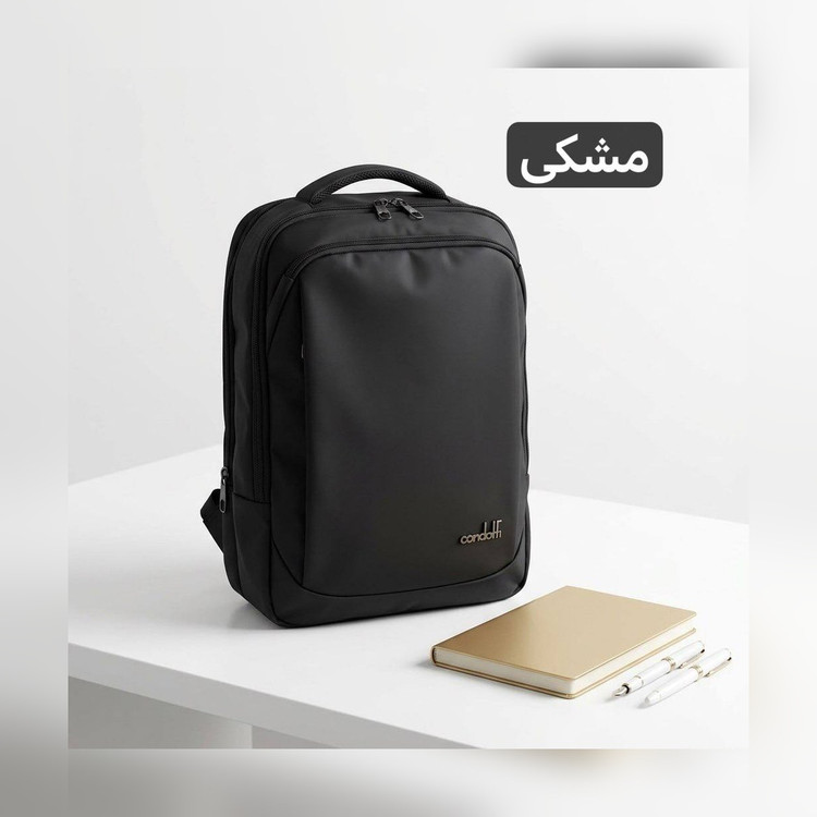 کوله پشتی دانشجویی و لپتاپی برزنتی کد ۹۳۷۴