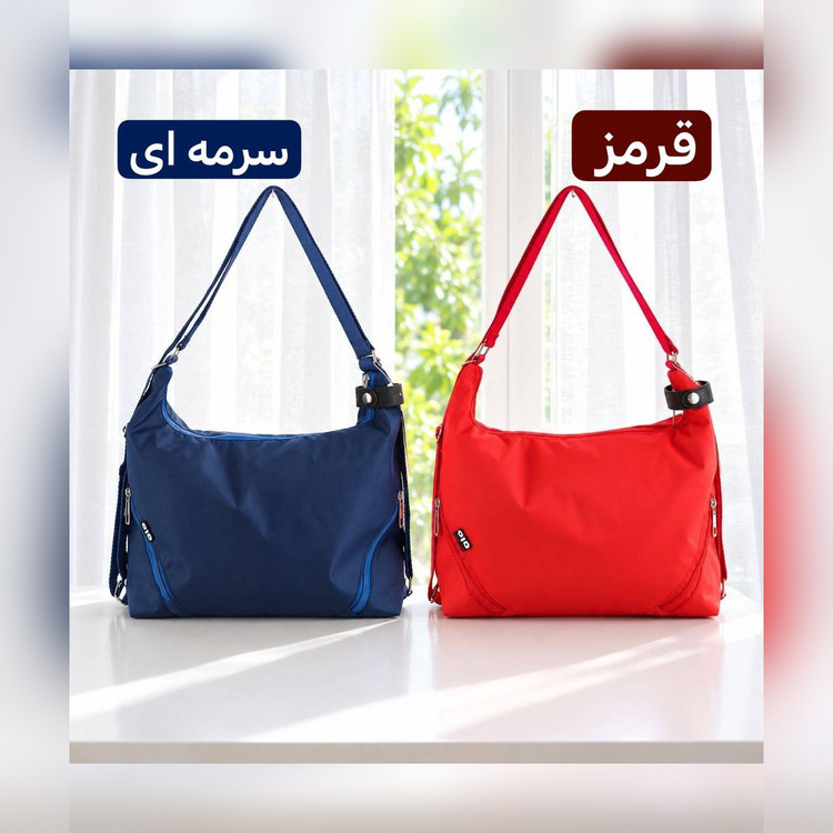 کوله پشتی دخترانه پارچهای کد ۵۷۵۰