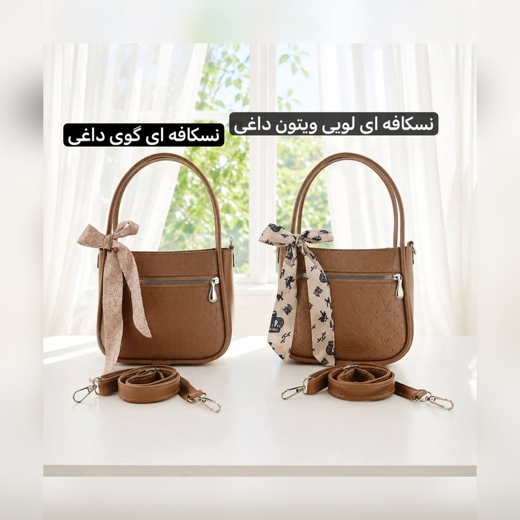 کیف دوشی پاسپورتی چرم مصنوعی کد ۴۷۴۹