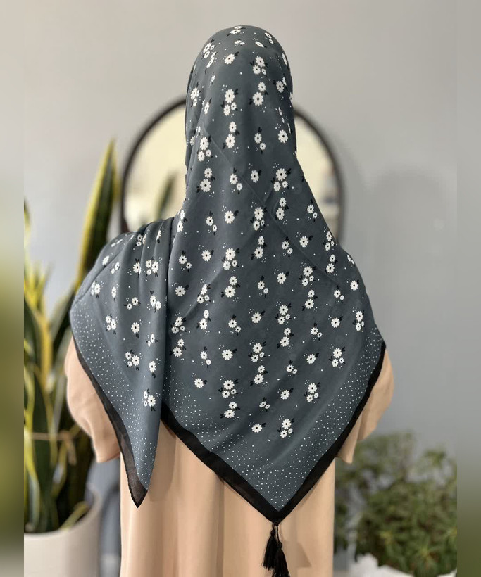 روسری نخی گلریز قواره ۱۴۰