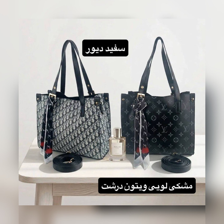 کیف دستی زنانه چرم مصنوعی کد ۵۷۳۷