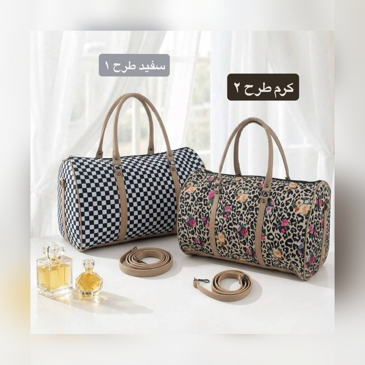 ساک ورزشی و مسافرتی چرم مصنوعی کد ۶۳۴۴