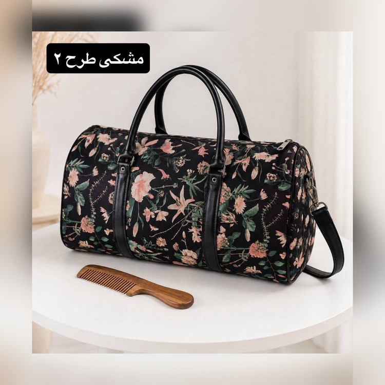 ساک ورزشی و مسافرتی چرم مصنوعی کد ۶۳۴۴