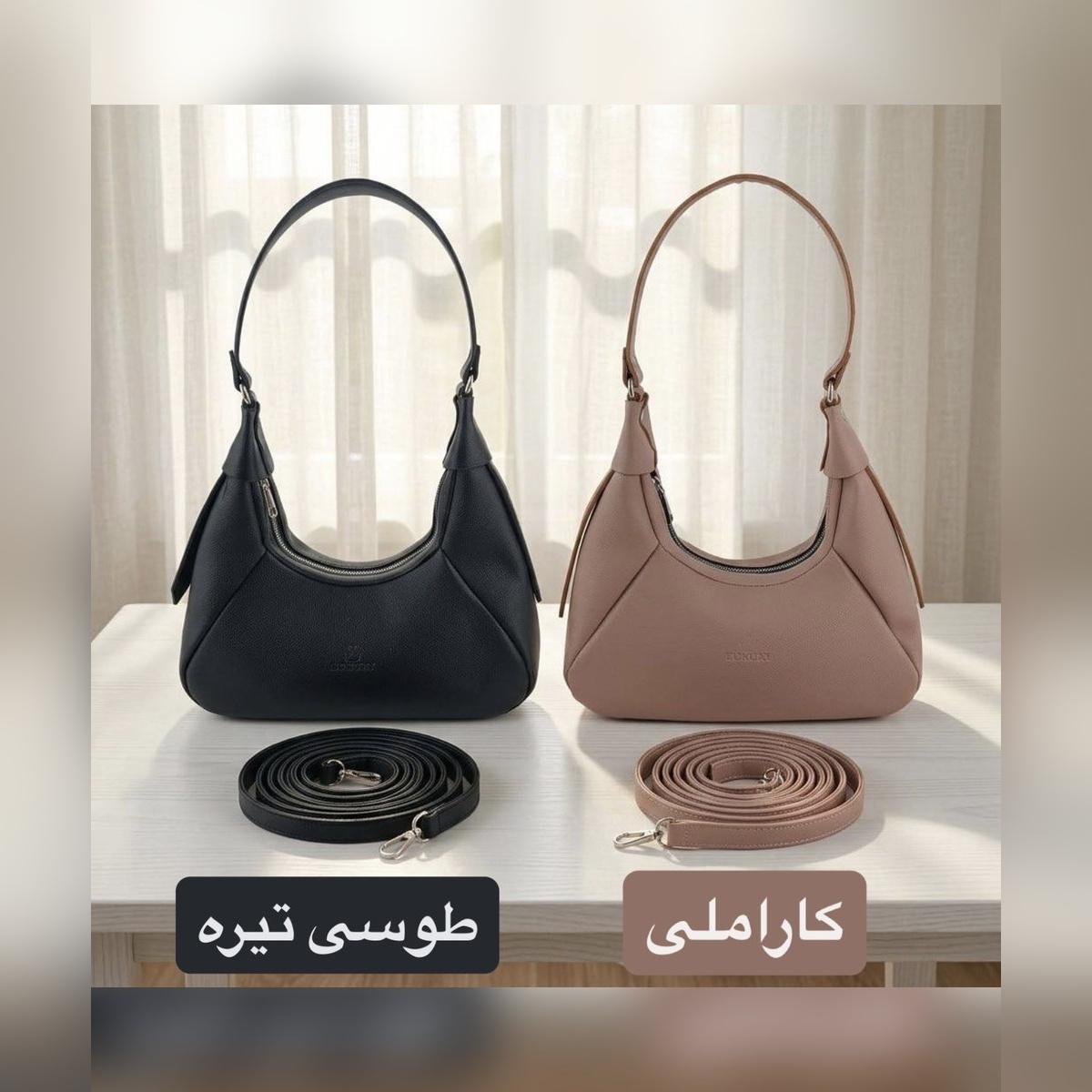 کیف دستی زنانه چرم مصنوعی کد ۵۷۴۰ - نمای 4