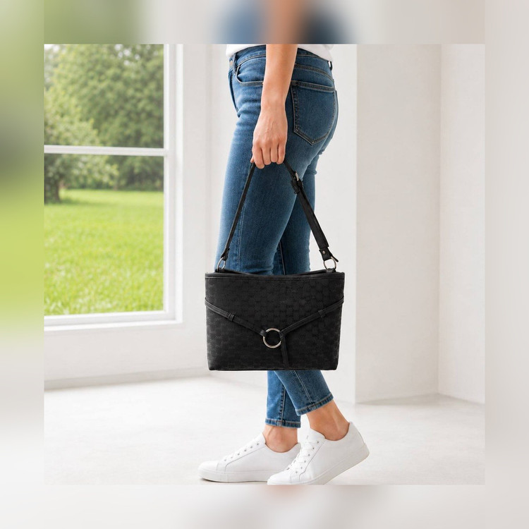 کیف دستی زنانه چرم مصنوعی کد ۵۷۳۳