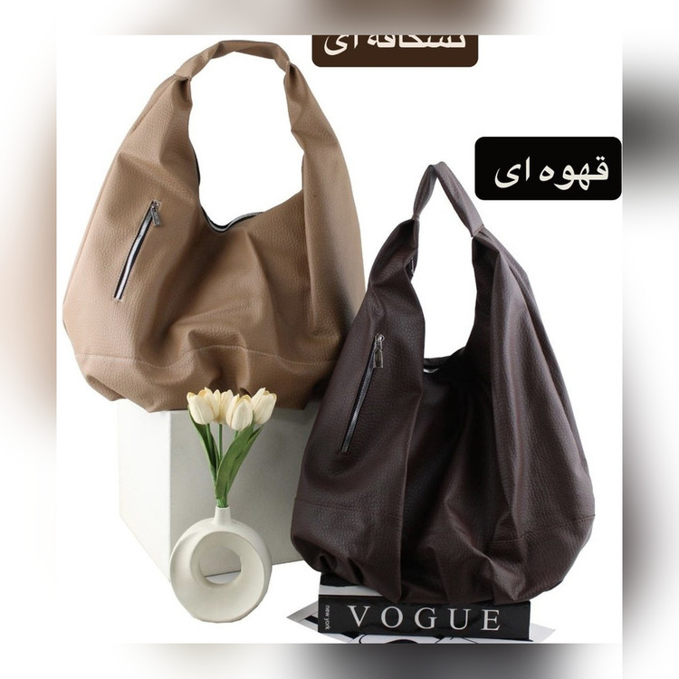 کیف دستی زنانه چرم مصنوعی کد ۵۶۸۳ - نمای 3