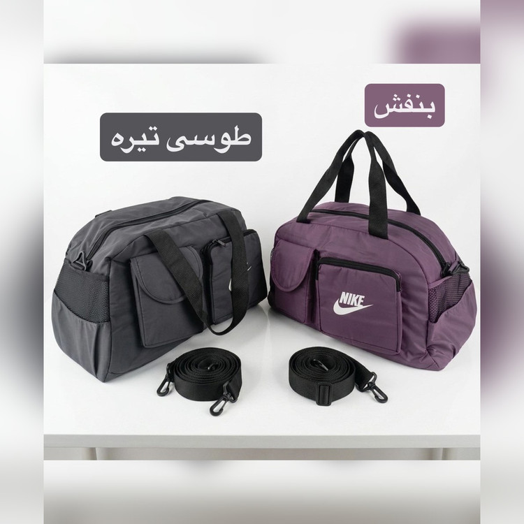 ساک ورزشی و مسافرتی پارچهای کد ۶۳۳۵ - نمای 3