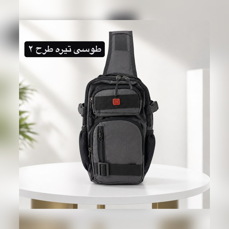 کیف دوشی مردانه پارچهای کد ۷۱۹۸ - نمای 2