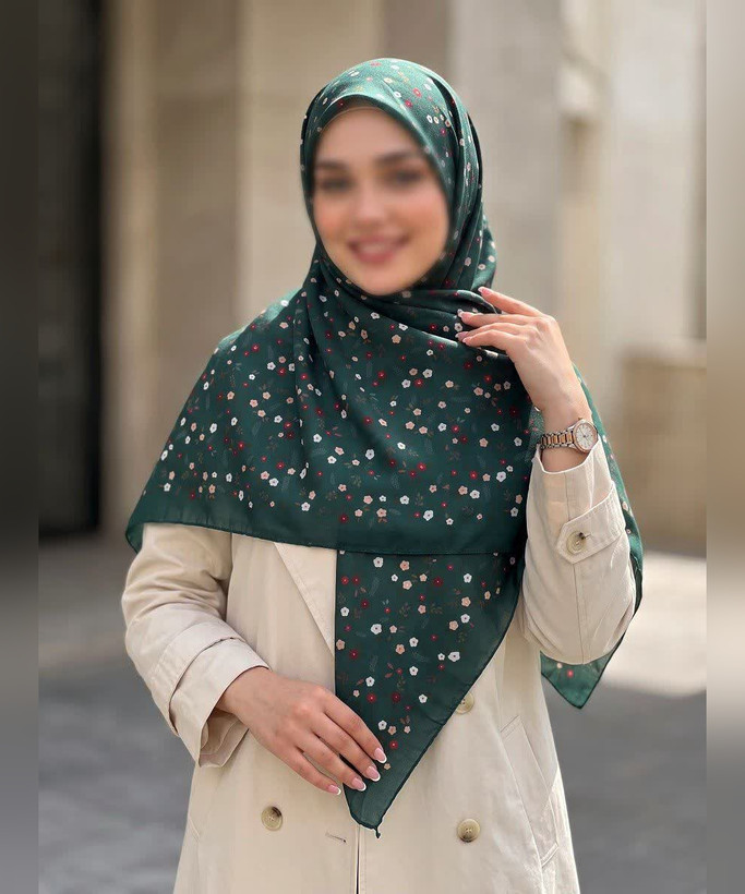 روسری نخی گلریز قواره ۱۴۰
