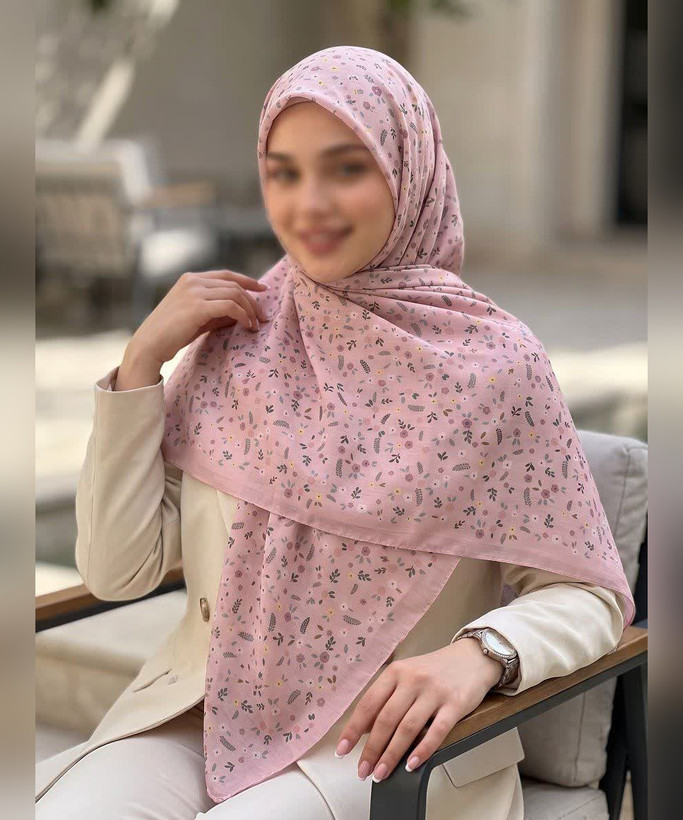 روسری نخی گلریز قواره ۱۴۰