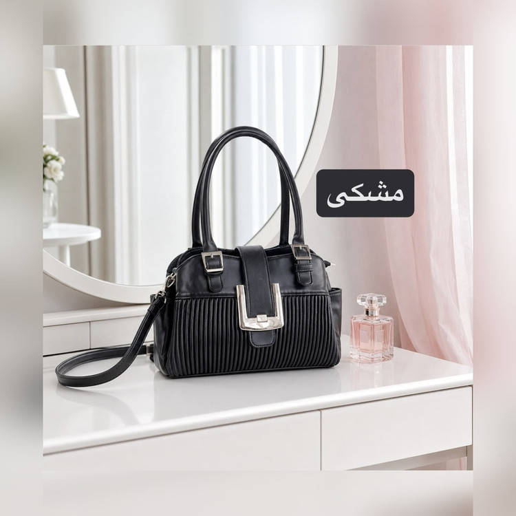 کیف دستی زنانه چرم مصنوعی کد ۵۷۲۸