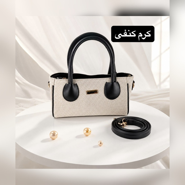 کیف دوشی پاسپورتی چرم مصنوعی کد ۴۷۴۱ - نمای 3