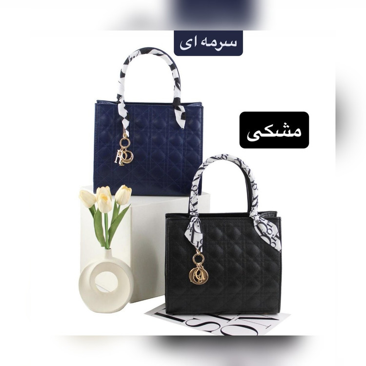 کیف دستی زنانه چرم مصنوعی کد ۵۶۶۳ - نمای 2