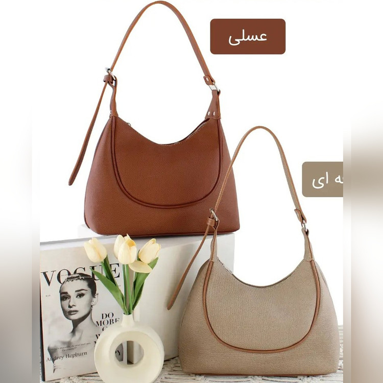 کیف دستی زنانه چرم مصنوعی کد ۵۶۵۵ - نمای 4